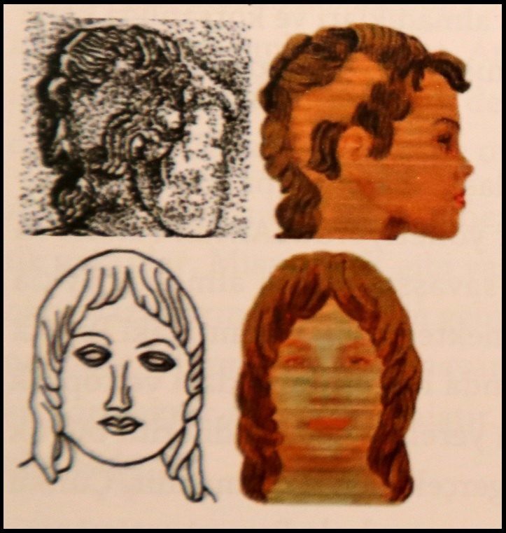 2400 yıl önceki kadınların saç modelleri