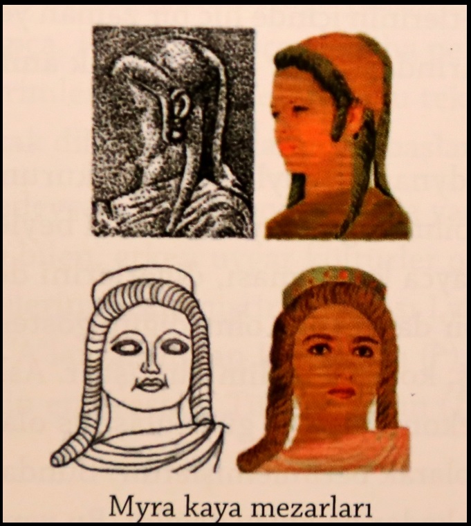 Antik kadınların saç modelleri