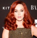 Katy Perry Kızıl Saç Modelleri