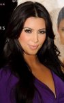 Kim kardashian dip boyası siyah saçlar