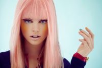 Pastel Pembe Saç Renkleri ve Modelleri 2017