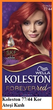 Koleston Kor ateşi kızılı saç boyası