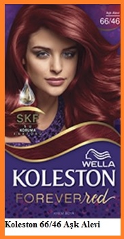 Koleston aşk alevi saç boyası