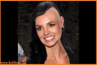 Britney Spears Skrillex saç modeli