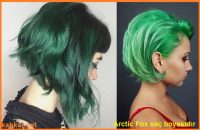 Yeşil saç rengi tonları, Arctic fox saç boyası
