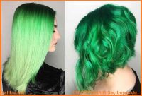Yeşil saç rengi tonları, Unicopn saç boyası