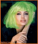 Yeşil saçlı ünlü bayanlar
